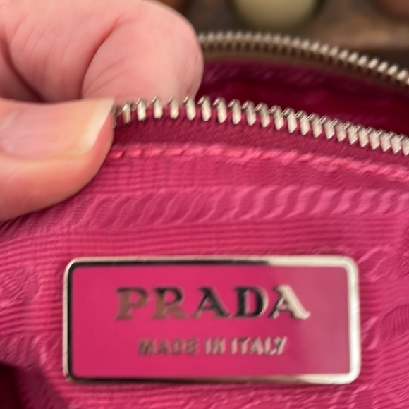 😂🔥☄️💥Price Lowered☄️💥Stunning rare Prada  nylon bag and Python - Picture 13 of 16